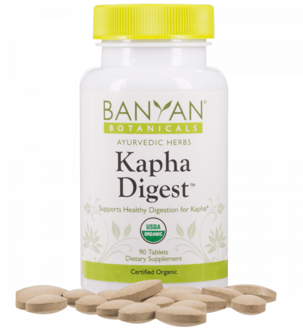 Kapha Digest 500 mg 90 tabs by Banyan Botanicals