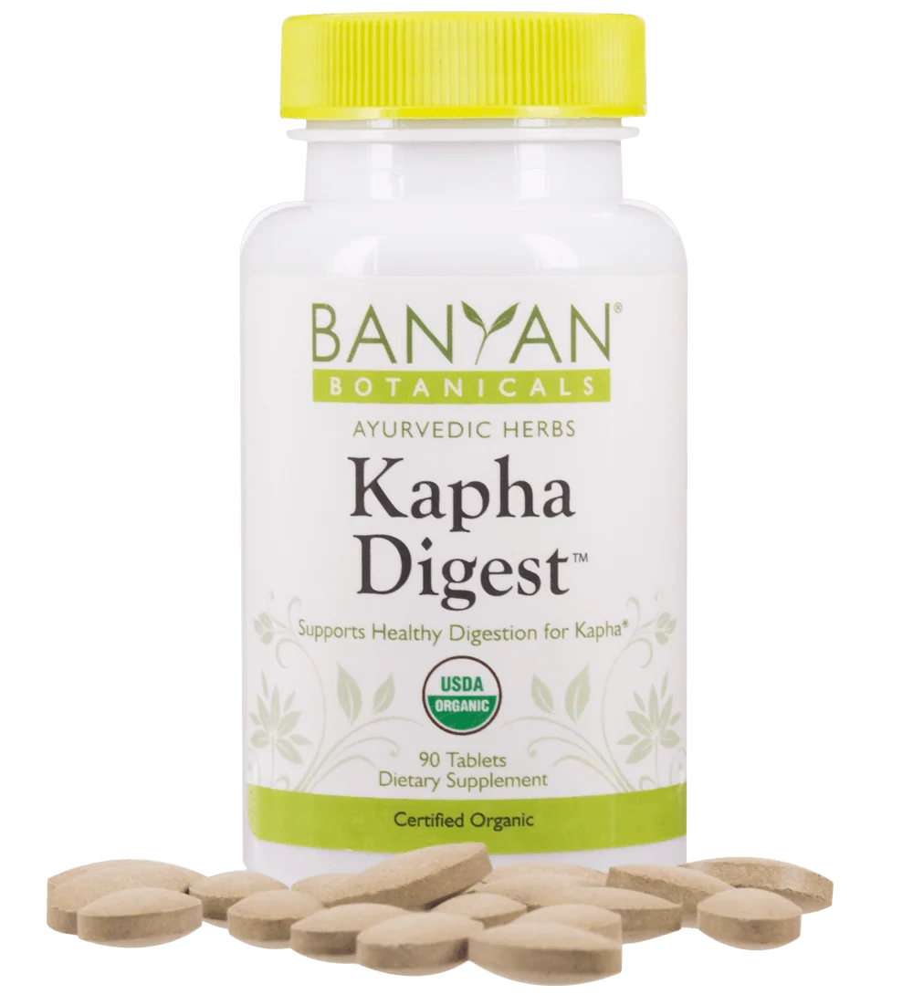 Kapha Digest 500 mg 90 tabs by Banyan Botanicals