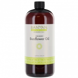 Sunflower Oil (Organic) 34 oz - Banyan Botanicals