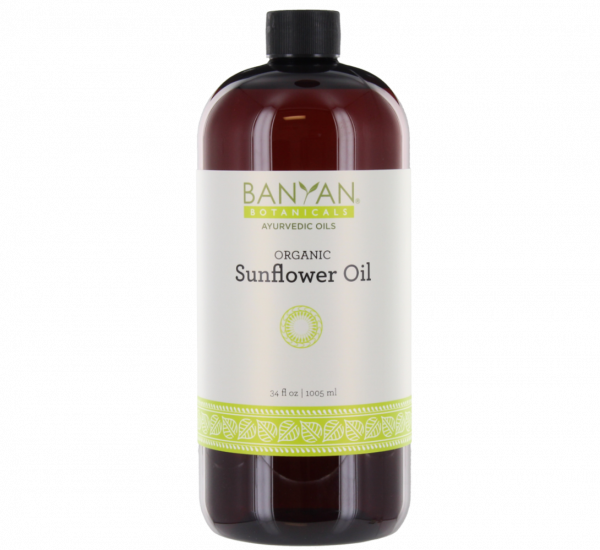 Sunflower Oil (Organic) 34 oz - Banyan Botanicals