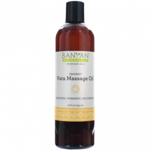 Vata Massage Oil, Organic 12 oz - Banyan Botanicals