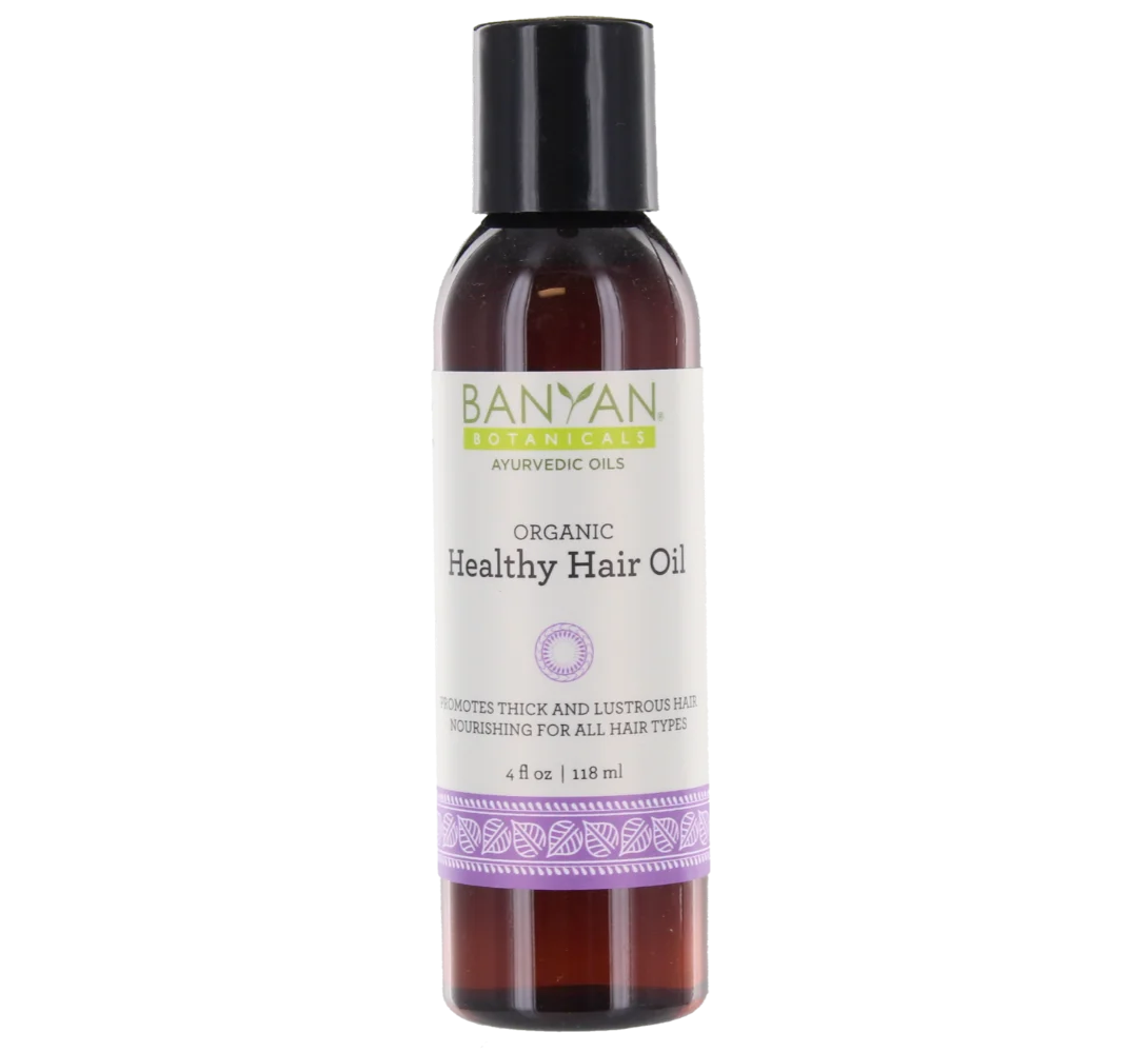Healthy Hair Oil, 4 fl oz - Banyan Botanicals Healthy Hair Oil, 4 fl oz - Banyan Botanicals