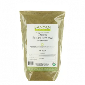 Bacopa Herb Powder 1 lb from Banyan Botanicals