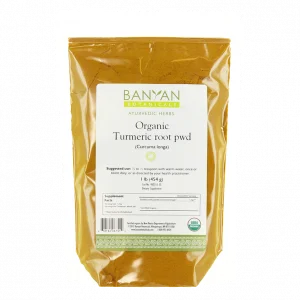 Turmeric powder - 1 lb (organic) - Banyan Botanicals