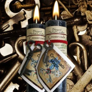 Crossroads - Blessed Herbal Candle - Limited Edition