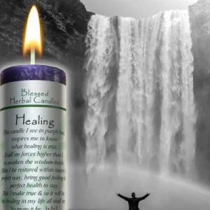 Healing - Blessed Herbal Candle