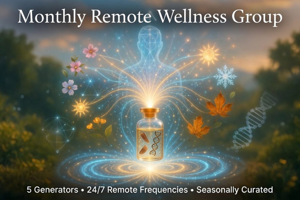Monthly Remote Wellness Group — Spooky2 Frequency Therapy Monthly Remote Wellness Group — Spooky2 Frequency Therapy 1