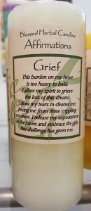 Get your Fire on! *Coventry Creations* Candles now available! Blessed-Herbal-Grief-Affirmation-Candle
