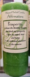 Get your Fire on! *Coventry Creations* Candles now available! Blessed-Herbal-Prosperity-Affirmation-Candle