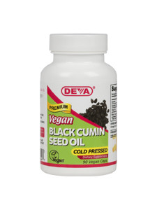 Vegan Black Cumin Seed Oil - 90 vegcaps - DEVA