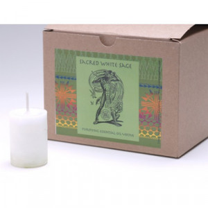 Sacred White Sage - World Magic Power Votive