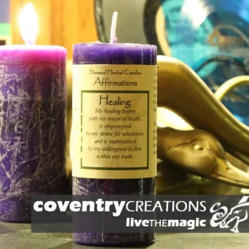 Healing - Affirmation Candle