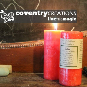 Love - Blessed Herbal Affirmation Candle