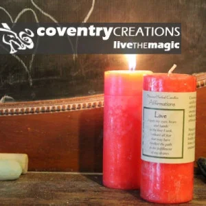 Love - Blessed Herbal Affirmation Candle