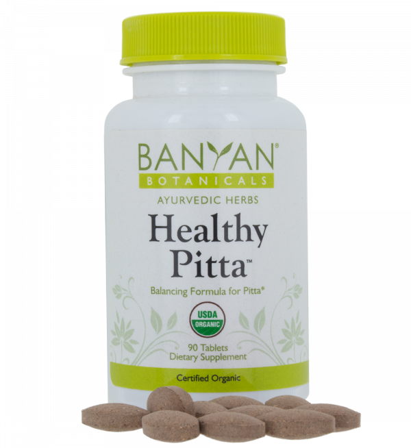 Healthy Pitta, 90 tabs - Banyan Botanicals