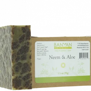 Neem Aloe Soap 3.5 oz - Banyan Botanicals