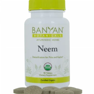 Neem 500 mg, 90 tabs by Banyan Botanicals