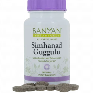 Simhanad Guggulu 300mg - 90 tabs - Banyan Botanicals