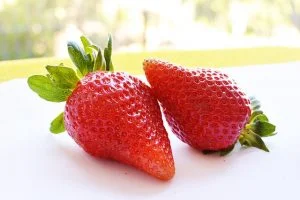 Strawberries to help with summer heat issues