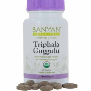Triphala Guggulu 300 mg 90 tabs - Banyan Botanicals